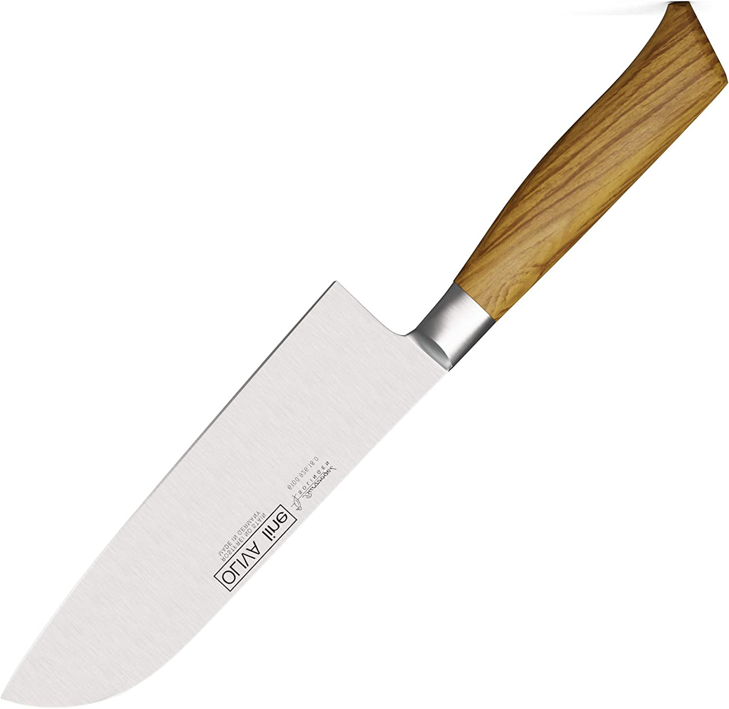 Santokumesser 18 cm Oliva Line von Burgvogel Quality Made in SG bei ISS