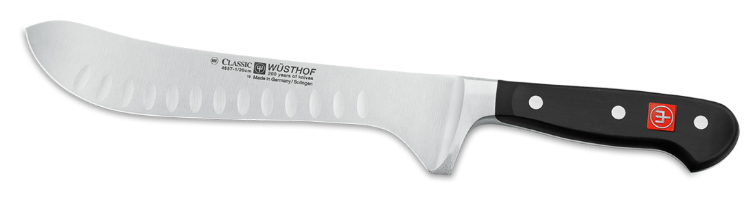Fleischermesser Butcher knife  20 cm Serie Classic von Wüsthof Quality Made in SG bei ISS