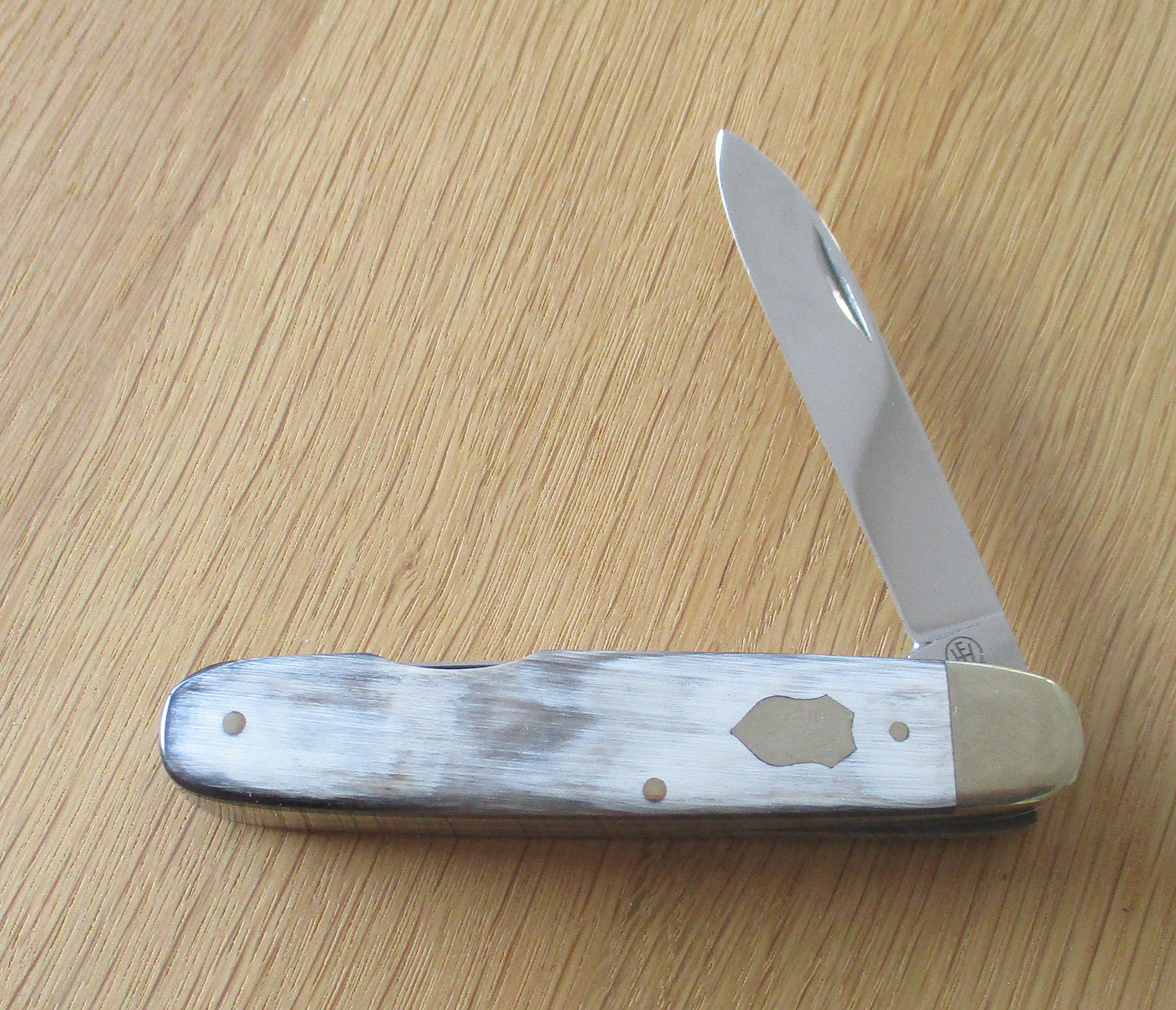 Friedrich Hartkopf   Picknick Taschenmesser - Bunthorn2 tlg.   Made in SG bei ISS bestellen