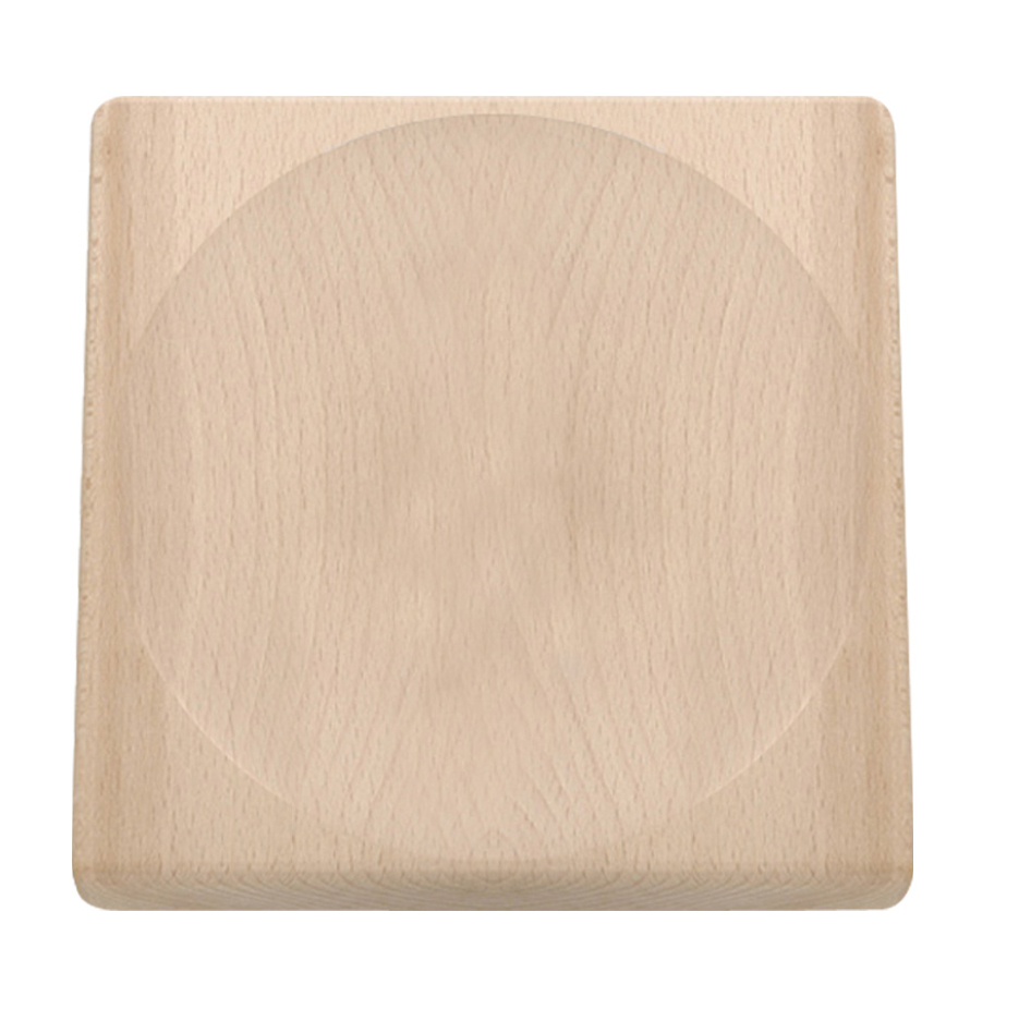 Kräuterbrett - Schneidbrett mit Mulde für Wiegenesser triangle®- Made in Solingen