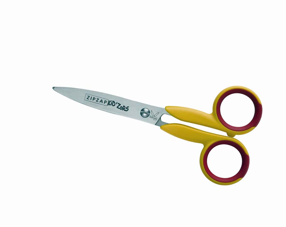 Kinder Bastelschere - ZIPZAP - 5.0" / 13 cm von Kretzer / Quality Made in SG