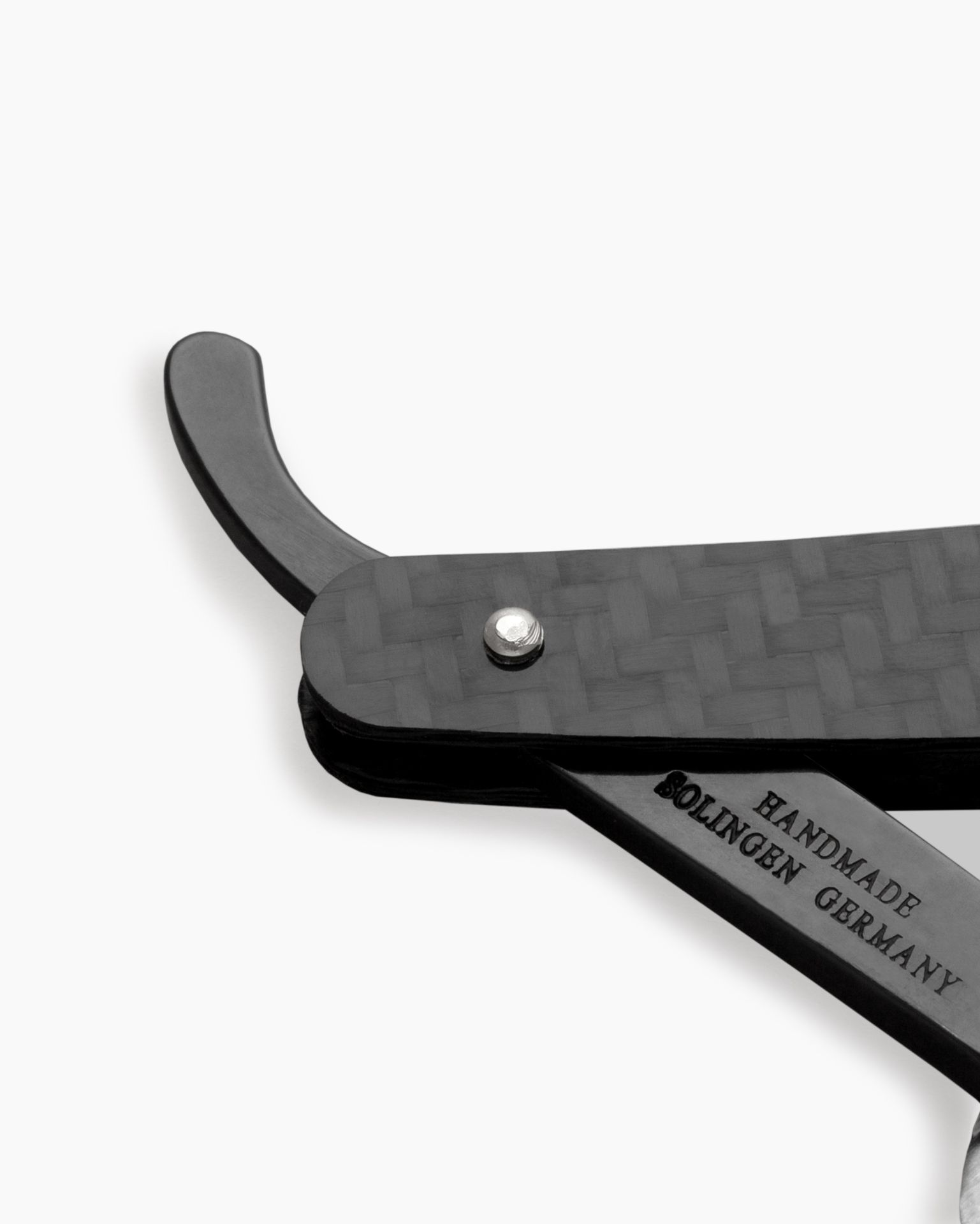 Rasiermesser 400 5/8 cs von G & F Schalen aus Carbon Gradkopf