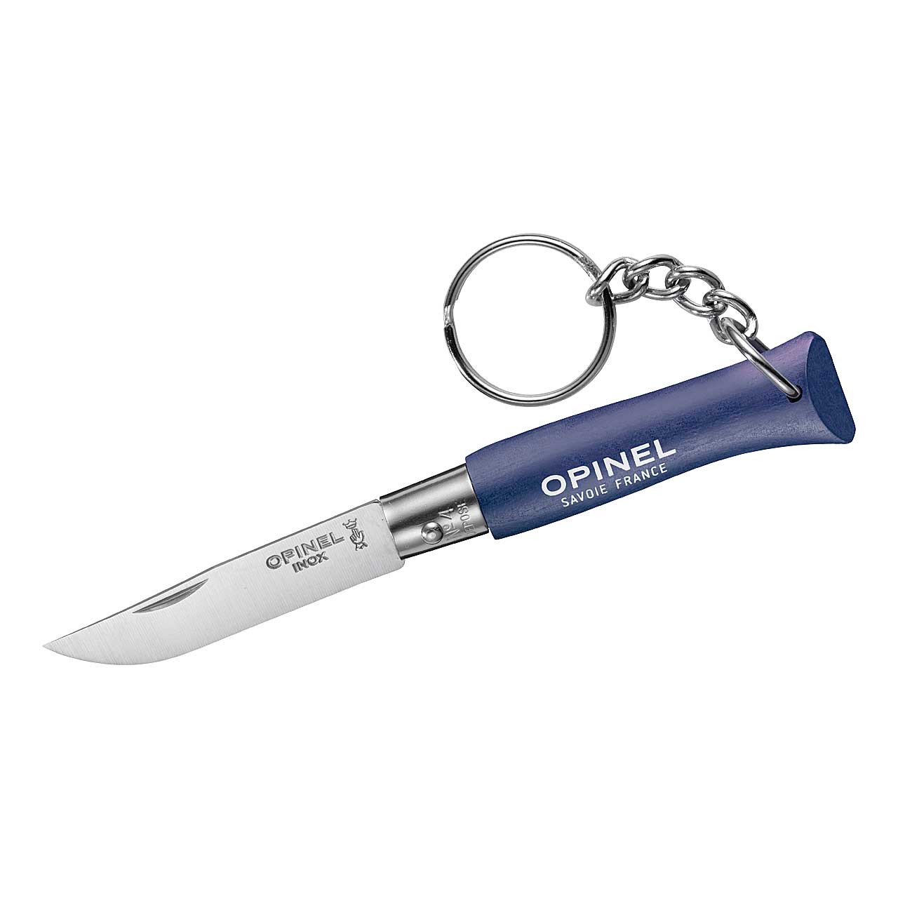 Taschenmesser COLORAMA No 04, blau, rostfrei, Anhänger bei ISS