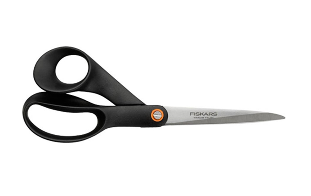 Fiskars Universalschere Haushalt. Schule und Büro. Rechtshänder, 21 cm