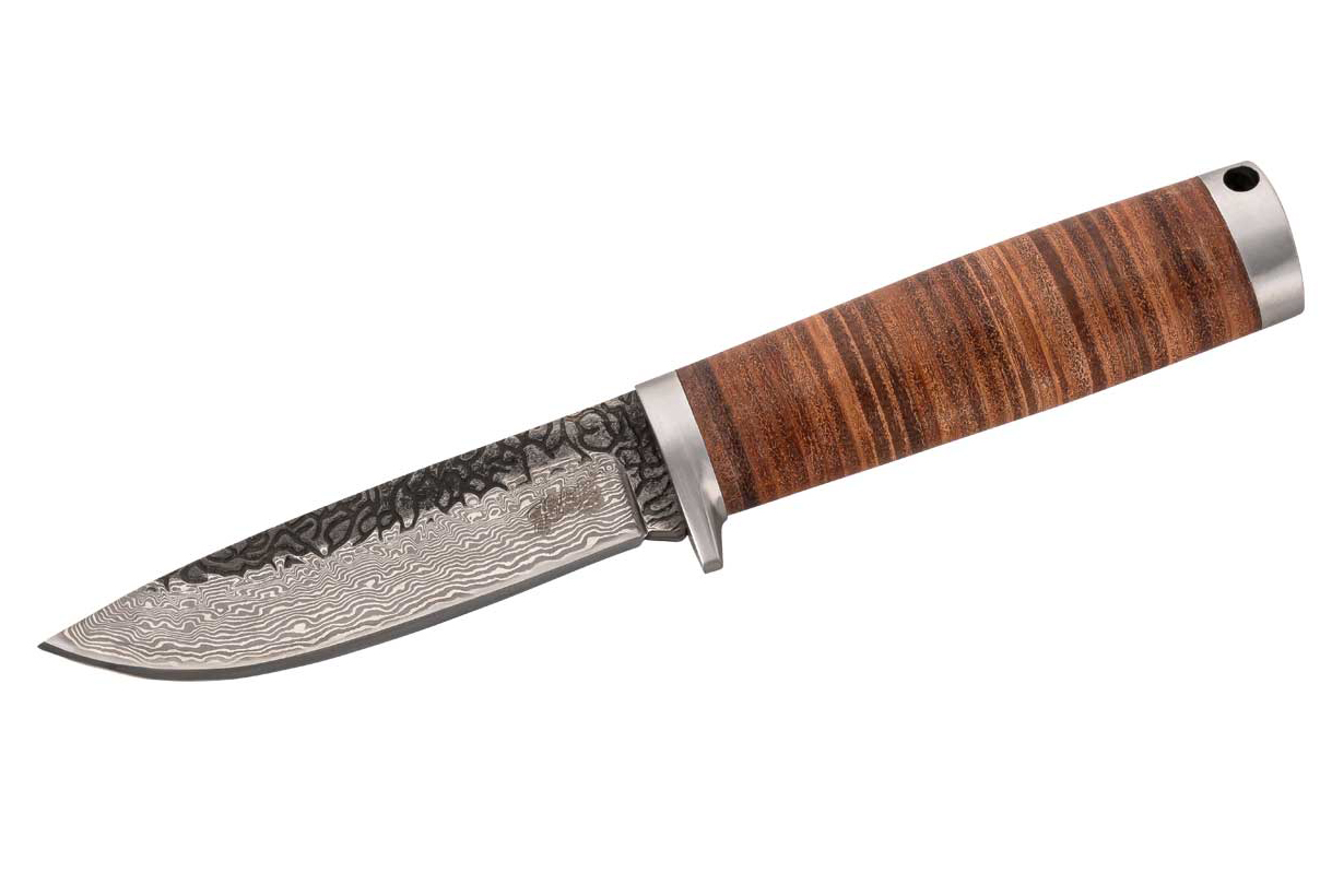 Herbertz Jagdmess Gürtelmesser bietet eine 67-lagige Damaszenerklinge 10,8 cm bei ISS Herbertz Jagdmess Gürtelmesser bietet eine 67-lagige Damaszenerklinge 10,8 cm bei ISS
