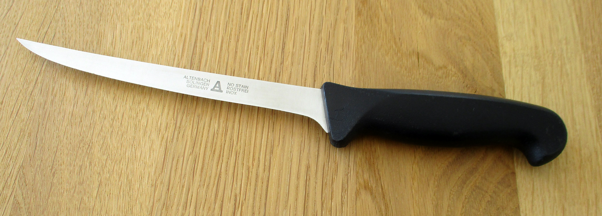 Filier Messer, flexibel, - 15 cm  aus Solingen