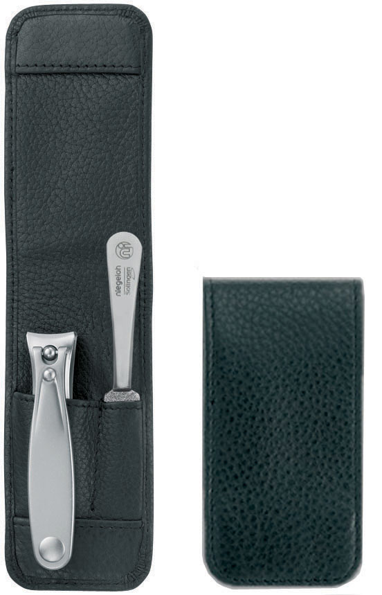 Nigeloh  Maniküre Etui Serie Imantado XS 2tlg. Set rostfrei 85418   bei ISS