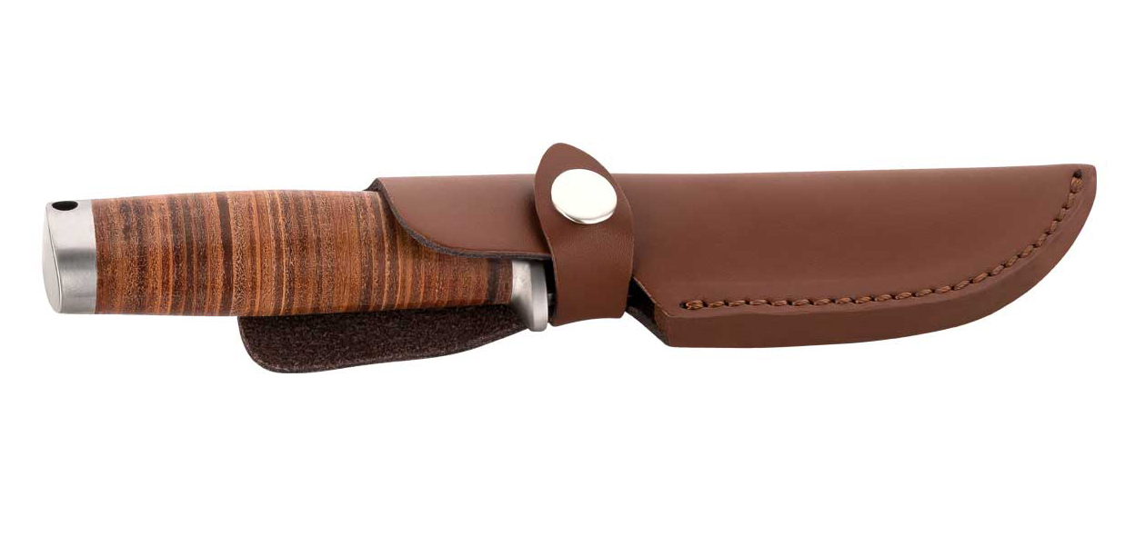 Herbertz Jagdmess Gürtelmesser bietet eine 67-lagige Damaszenerklinge 10,8 cm bei ISS Herbertz Jagdmess Gürtelmesser bietet eine 67-lagige Damaszenerklinge 10,8 cm bei ISS