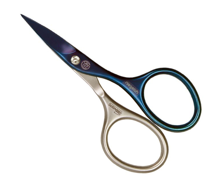 Nigeloh  Nagelschere Inox style Titanium 9 cm dunkel-blau ,selbstschärfend