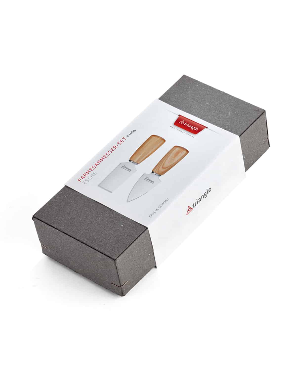 2 x PARMESANMESSER SOUL, DIV. FORMEN aus deutscher Plfaumenholz  von triangle®  bei ISS