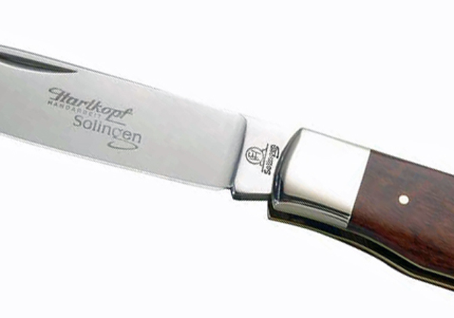 Taschenmesser 7,7 cm Schlangenholz von F.Hartkopf Quality Made in SG bei ISS