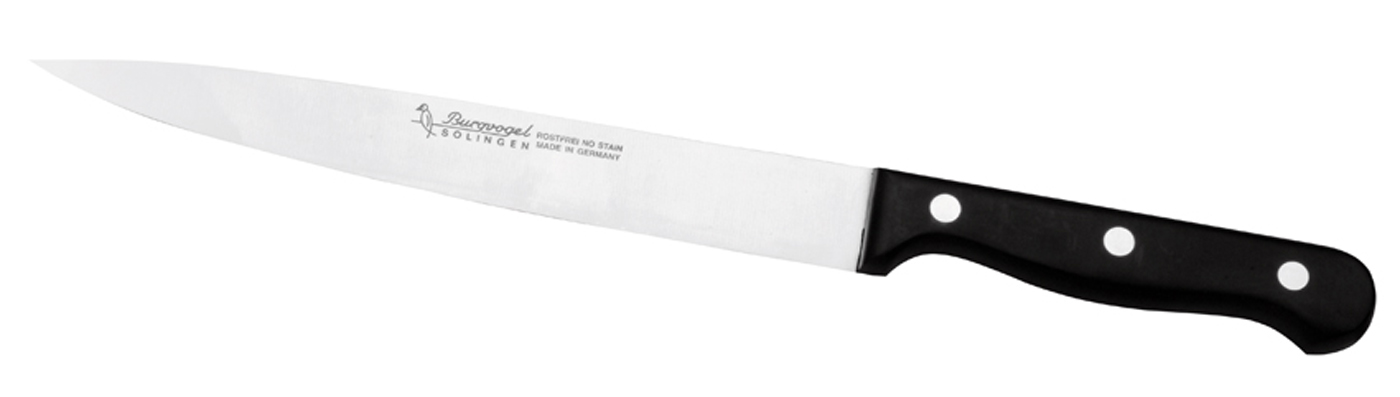 Schinkenmesser 20 cm Burgvoge Serie 4000 / Quality Made in SG Hochwertiger Chrom-Molybdänstahl