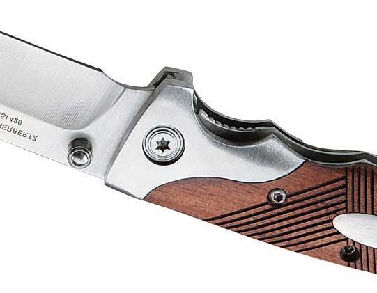 Einhandmesser, AISI 420 Stahl, Liner Lock, von Herbertz bei ISS bestellen