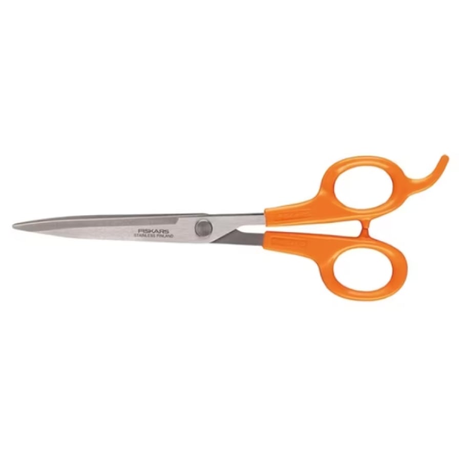 Fiskars Haarschere aus rostfreiem Edelstahl – 1 Schere, Länge: 17 cm