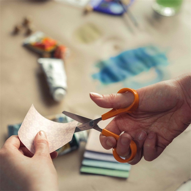 Fiskars  Classic Hobbyschere 13 cm 859891 Für Rechts- und Linkshänder.