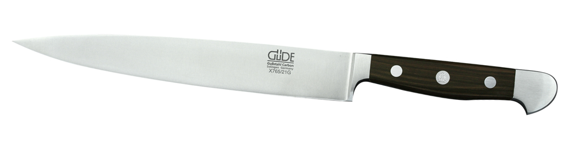 GÜDE SCHINKENMESSER 21 CM, ALPHA GUSSEISEN Quality Made in SG bei ISS bestellen
