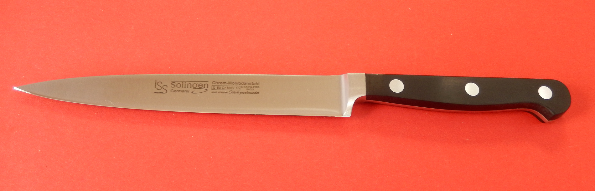 Filitiermesser 15 cm geschmiedet Messer made in Solingen