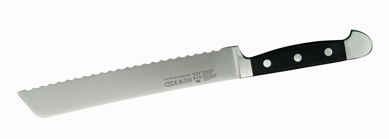 Brotmesser   - 21 cm. Serie Alpha von Güde Quality - Made in Solingen