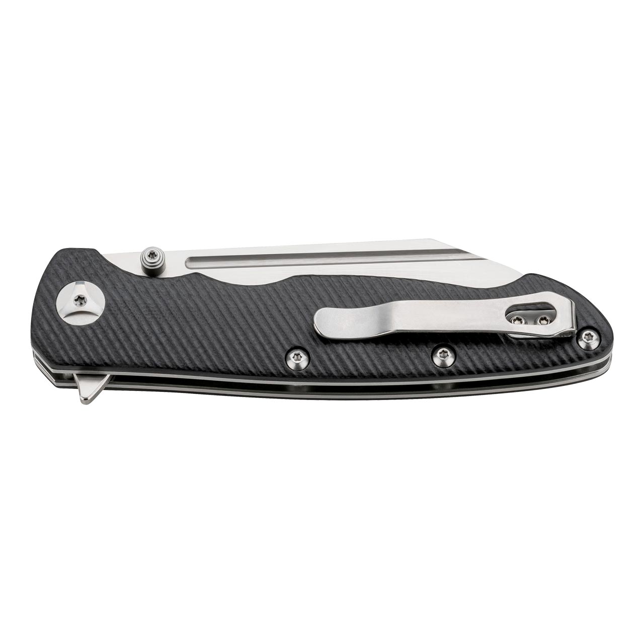 Einhandmesser, 9,1 cm, rostfreiem AISI 440C Stahl, G10 Heftschalen von Herbertz bestellen bei ISS