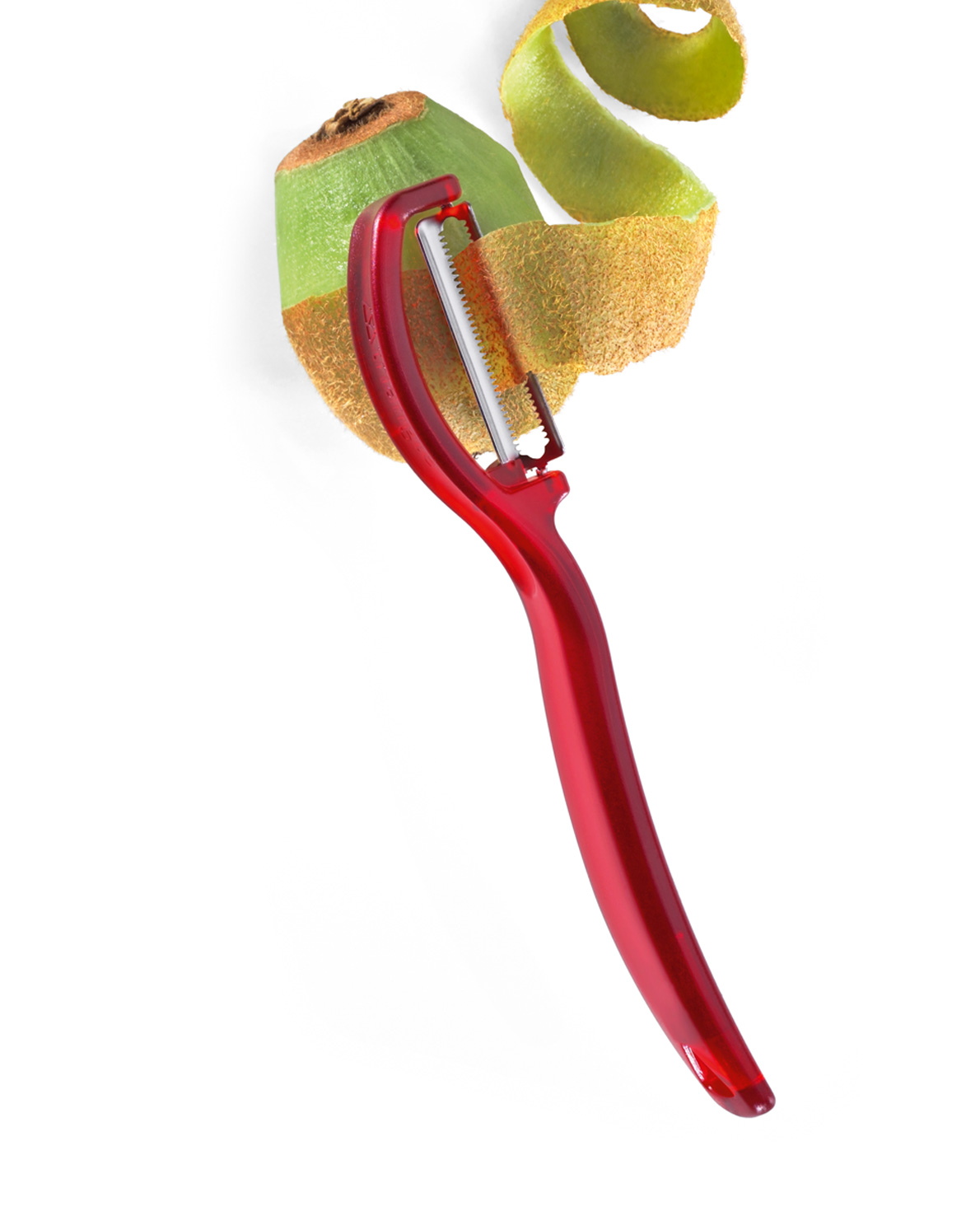 Vertikalschäler rot, gezahnte Klinge -Tomaten oder Paprika von triangle® Quality Made in SG
