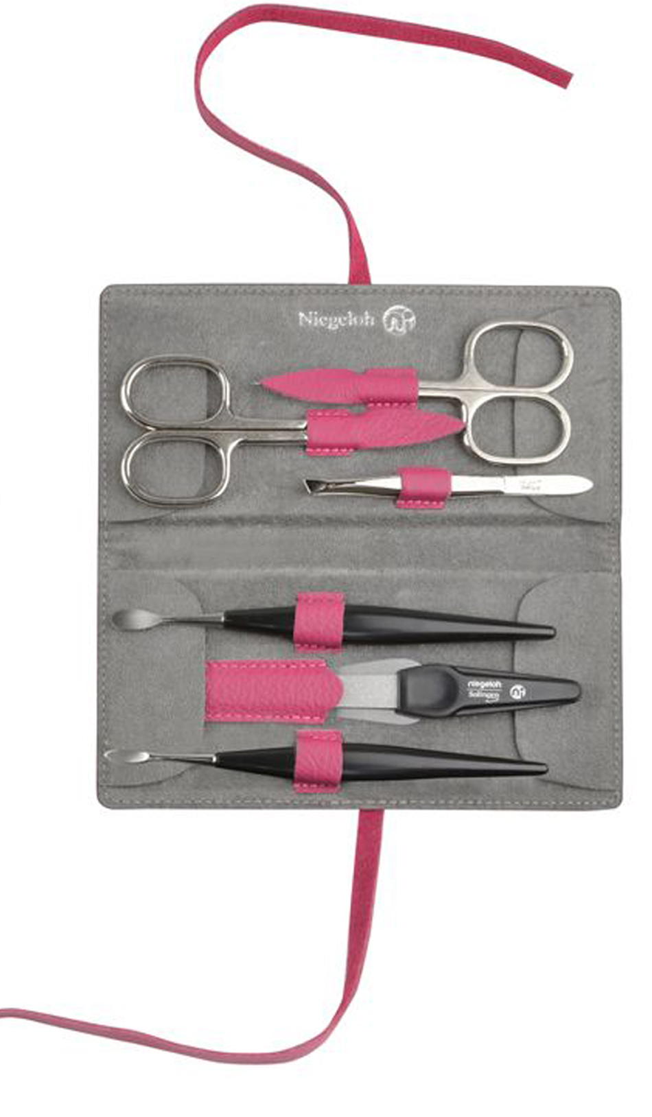 Maniküre Etui Serie Decora L 6 tlg- 88570  pink lady Niegeloh aus Solingen