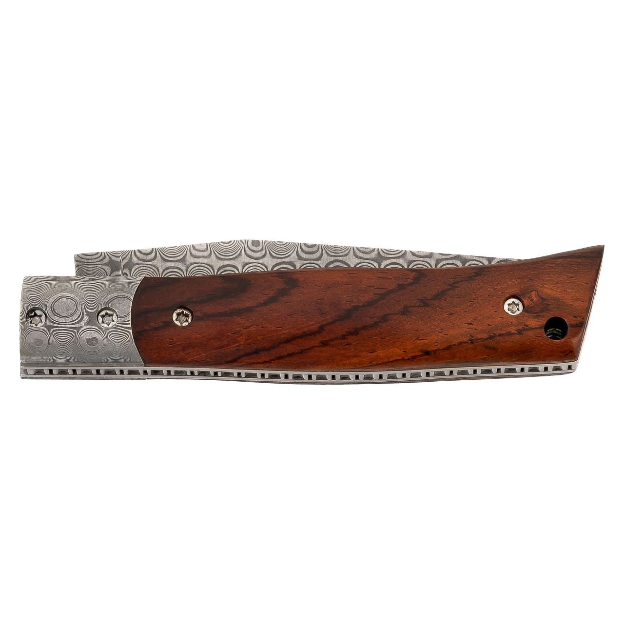 Taschenmesser Damast 53065 von Herbertz 110-lagige Damaststahl-Klinge bei ISS SG bestellen